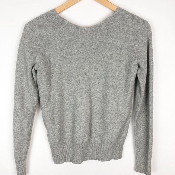 Philosophy Gray Knit Pullover Sweater Top Office Professional Warm Winter - Picture 2 of 9